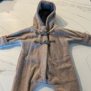 1 + in the family barely used fleece snowsuit